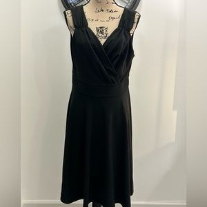 Grace Karin black sleeveless v-neck dress XL. NWT